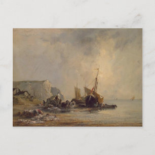 Carte Postale Richard Bonington - Bateaux de la Normandie