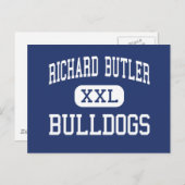 Carte Postale Richard Butler Bulldogs Middle Butler (Devant / Derrière)