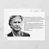 Carte Postale Richard Dawkins (Devant / Derrière)