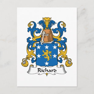 Carte Postale Richard Family Crest