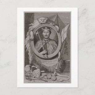 Carte Postale Richard I'Coeur de Lion (1157-99) Roi d'Angleterre