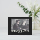 Carte Postale Richard Wagner, Compositeur, Inspiré Vintage (Debout devant)