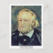 Carte Postale Richard Wagner-Portrait Par Pierre-Auguste Renoir (Devant)