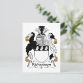 Carte Postale Richardson Family Crest (Debout devant)