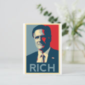 CARTE POSTALE RICHE (Debout devant)