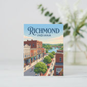 Carte Postale Richmond, Indiana (Debout devant)