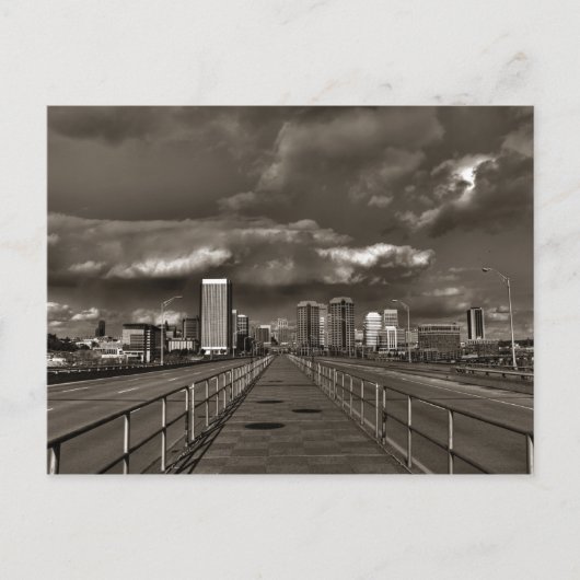 Carte Postale Richmond VA Skyline (Devant)