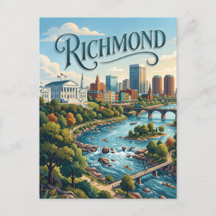 Carte Postale Richmond, Virginie
