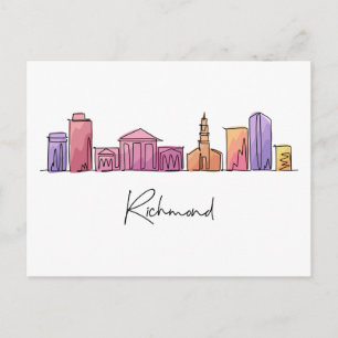 Carte Postale Richmond VIRGINIE