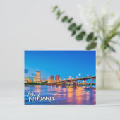 Carte Postale Richmond, Virginie, États-Unis (Debout devant)