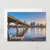 Carte Postale Richmond, Virginie, États-Unis (Devant / Derrière)