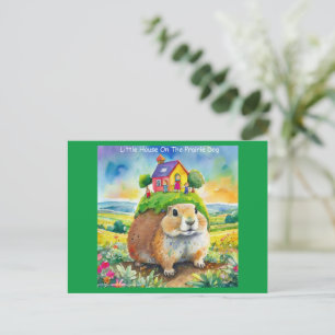 Carte Postale Rick London Prairie Dog Life Comique