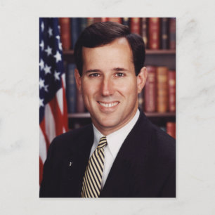 Carte Postale Rick Santorum