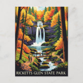 Carte Postale Ricketts Glen State Park Travel (Devant)