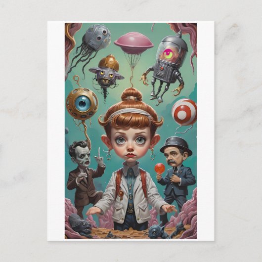 Carte Postale Ricursive Technomancy (Devant)