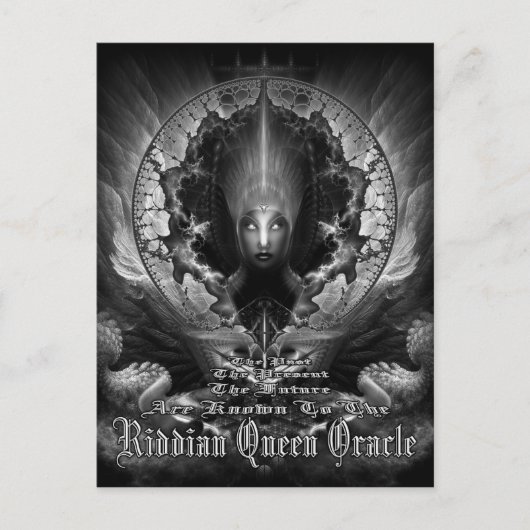 Carte Postale Riddian Queen Oracle GS (Devant)