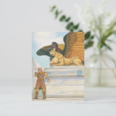 Carte Postale Riddle Sphinx (Debout devant)