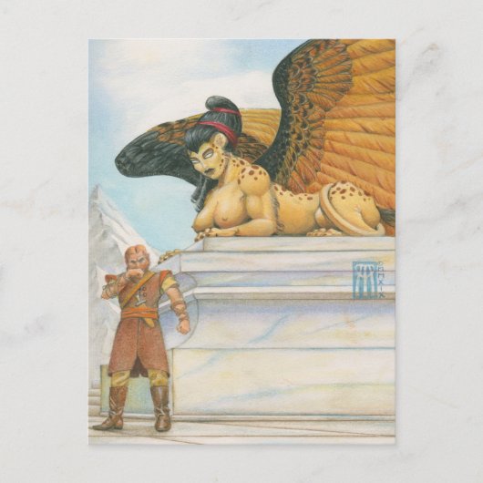 Carte Postale Riddle Sphinx (Devant)