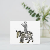 Carte Postale Ride em' tapir (Debout devant)