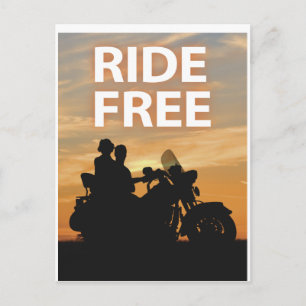 Carte Postale Ride Gratuite