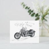 Carte Postale Ride Gratuite (Debout devant)