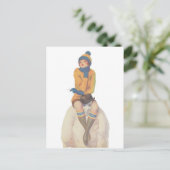 Carte Postale Ride the Snowman (Debout devant)