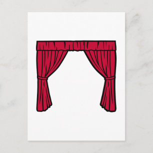Carte Postale Rideau de théâtre