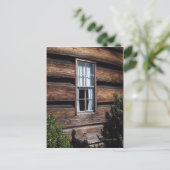 Carte Postale Rideaux blancs (Debout devant)