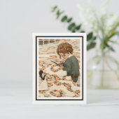 Carte Postale Rideaux de correction pour enfants par Jessie Will (Debout devant)