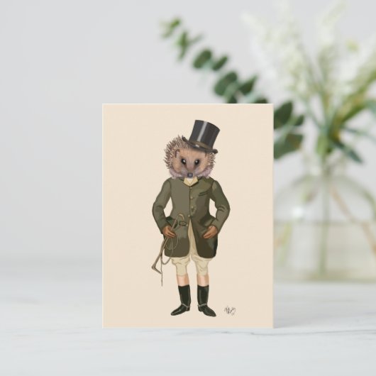 Carte Postale Rider de Hérisson Complet 2 (Debout devant)