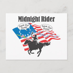 Carte Postale Rider de minuit