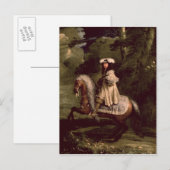 Carte Postale Rider en bleu (Devant / Derrière)