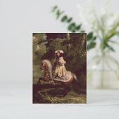Carte Postale Rider en bleu (Debout devant)