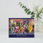 CARTE POSTALE RIDERS (Debout devant)