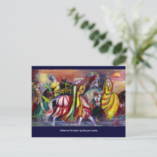 CARTE POSTALE RIDERS (Debout devant)