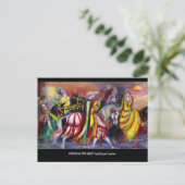 CARTE POSTALE RIDERS (Debout devant)