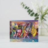 CARTE POSTALE RIDERS (Debout devant)