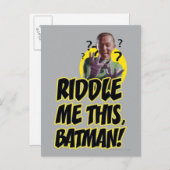 Carte Postale Ridge-Moi Ce Batman (Devant / Derrière)