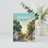 Carte Postale Ridgefield Connecticut (Debout devant)