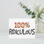 Carte Postale Ridicule 100%. (Debout devant)