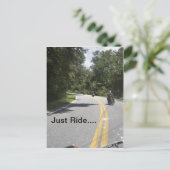 Carte Postale Ridin' (Debout devant)