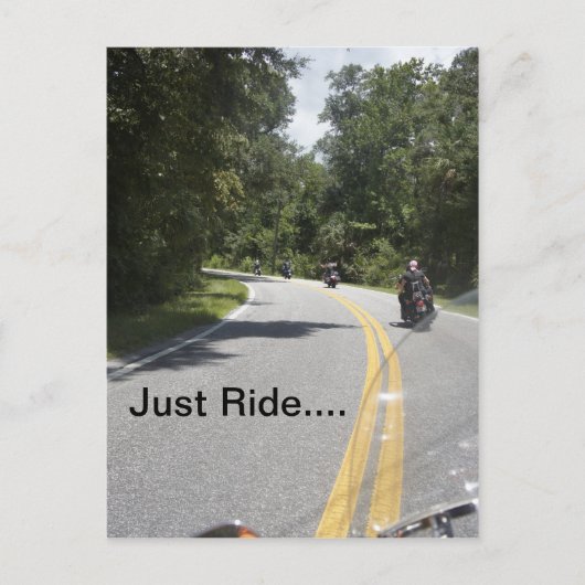 Carte Postale Ridin' (Devant)