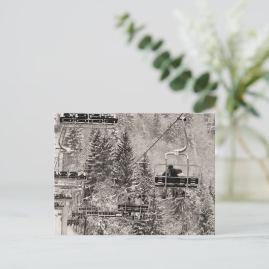 Carte Postale Riding above the trees (Debout devant)