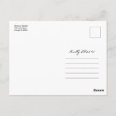 Carte Postale Rien De Fancy Just Love Enregistrer La Date Photo (Dos)