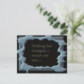 Carte Postale Rien N'A Changé (Debout devant)