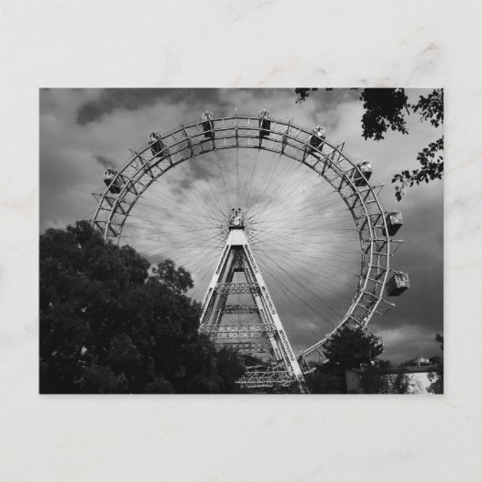 Carte Postale Riesenrad à Wien Österreich (Devant)