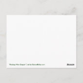 Carte postale Riesling Vins (Dos)