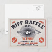 Carte Postale Riff Raffle (Devant / Derrière)