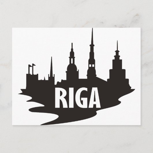 Carte Postale Riga (Devant)