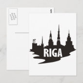 Carte Postale Riga (Devant / Derrière)